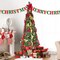 6FT Decorated Artificial Christmas Tree: Festive Lights, Ornaments & Bows - Perfect for Holiday Decor